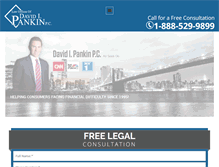 Tablet Screenshot of debtlawyer.com